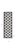8' Black And White Indoor Outdoor Runner Rug