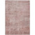 8' X 10' Blush And Pink Abstract Washable Indoor Outdoor Area Rug