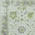 9' X 12' Mint Green And Ivory Floral Washable Indoor Outdoor Area Rug - Mint Green, Ivory