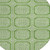 8' Green And Ivory Round Geometric Washable Indoor Outdoor Area Rug Transitional Style - Green, Ivory Color