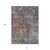 10' X 14' Pewter Abstract Washable Indoor Outdoor Area Rug