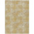 10' X 14' Gold Beige And Wheat Polka Dot Washable Indoor Outdoor Area Rug