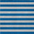 10' X 14' Blue and Ivory Striped Washable Indoor Outdoor Area Rug