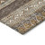 8' X 10' Chocolate And Gray Southwestern Washable Indoor Outdoor Area Rug