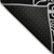 9' X 12' Black Gray And Ivory Floral Medallion Washable Indoor Outdoor Area Rug