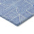 8' X 10' Blue And Ivory Abstract Washable Indoor Outdoor Area Rug