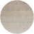8' Beige And Ivory Round Ombre Washable Indoor Outdoor Area Rug
