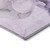 10' X 14' Purple Abstract Washable Non Skid Indoor Outdoor Area Rug