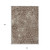 10' X 14' Brown And Beige Geometric Washable Indoor Outdoor Area Rug Transitional Style - Brown, Beige Color