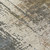8' Beige Brown And Gray Round Abstract Washable Indoor Outdoor Area Rug