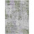 10' X 14' Olive Green And Gray Abstract Washable Indoor Outdoor Area Rug Transitional Style - Olive Green, Gray Color