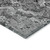 10' X 14' Gray Charcoal And Silver Abstract Washable Indoor Outdoor Area Rug Transitional Style - Gray, Charcoal, Silver Color