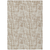 10' X 14' Tan And Beige Abstract Washable Indoor Outdoor Area Rug