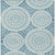 10' X 14' Teal Blue And Ivory Geometric Washable Indoor Outdoor Area Rug Transitional Style - Teal Blue, Ivory Color