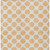 9' X 12' Peach And Ivory Polka Dot Washable Indoor Outdoor Area Rug