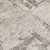 8' Linen And Gray Round Abstract Washable Indoor Outdoor Area Rug