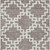 8' X 10' Taupe And Ivory Geometric Washable Indoor Outdoor Area Rug Transitional Style - Taupe, Ivory Color
