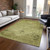 9' X 12' Khaki Brown And Taupe Oriental Washable Indoor Outdoor Area Rug