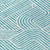 8' Teal Blue And Ivory Round Abstract Washable Indoor Outdoor Area Rug Transitional Style - Teal Blue, Ivory Color