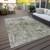 8' X 10' Taupe Beige And Gray Abstract Washable Indoor Outdoor Area Rug Transitional Style - Taupe, Beige, Gray Color