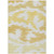 10' X 14' Gold Beige And Wheat Abstract Washable Indoor Outdoor Area Rug