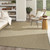 10' X 14' Green Geometric Indoor Outdoor Area Rug