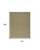 10' X 14' Green Geometric Indoor Outdoor Area Rug