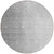 8' Gray And Silver Round Abstract Washable Indoor Outdoor Area Rug