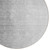 8' Gray And Silver Round Abstract Washable Indoor Outdoor Area Rug