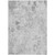 9' X 12' Gray Charcoal And Silver Floral Washable Indoor Outdoor Area Rug Transitional Style - Gray, Charcoal, Silver Color
