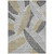 9' X 12' Gray Beige And Ivory Floral Washable Indoor Outdoor Area Rug