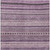 8' X 10' Plum And Lilac Striped Washable Indoor Outdoor Area Rug
