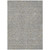 10' X 14' Gray Gold And Ivory Polka Dot Washable Indoor Outdoor Area Rug