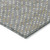 10' X 14' Gray Gold And Ivory Polka Dot Washable Indoor Outdoor Area Rug