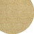 8' Gold Black And Beige Round Geometric Washable Indoor Outdoor Area Rug