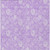 10' X 14' Lavender And Lilac Floral Washable Indoor Outdoor Area Rug