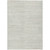 8' X 10' Ivory And Gray Striped Washable Indoor Outdoor Area Rug