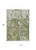 10' X 14' Olive Green And Ivory Abstract Washable Indoor Outdoor Area Rug