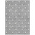 8' X 10' Gray And Ivory Geometric Washable Indoor Outdoor Area Rug Transitional Style - Gray, Ivory Color
