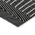 9' X 12' Black And Ivory Geometric Washable Indoor Outdoor Area Rug Transitional Style - Black, Ivory Color