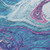 10' X 14' Teal Blue Purple And Pink Abstract Washable Indoor Outdoor Area Rug