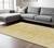 10' X 14' Gold And Ivory Abstract Washable Indoor Outdoor Area Rug Transitional Style - Gold, Ivory Color