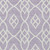 10' X 14' Lavender And Ivory Trellis Washable Indoor Outdoor Area Rug