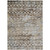 9' X 12' Brown And Beige Argyle Washable Indoor Outdoor Area Rug
