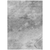 9' X 12' Silver Gray And Ivory Abstract Washable Indoor Outdoor Area Rug