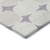 9' X 12' Lavender Beige And Ivory Abstract Washable Indoor Outdoor Area Rug