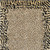 8' X 10' Gold Animal Print Washable Indoor Outdoor Area Rug