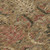 8' Brown Charcoal And Brick Red Round Damask Washable Indoor Outdoor Area Rug