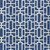 9' X 12' Navy Blue And Ivory Geometric Washable Indoor Outdoor Area Rug Transitional Style - Navy Blue, Ivory Color