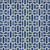 9' X 12' Navy Blue And Ivory Geometric Washable Indoor Outdoor Area Rug Transitional Style - Navy Blue, Ivory Color